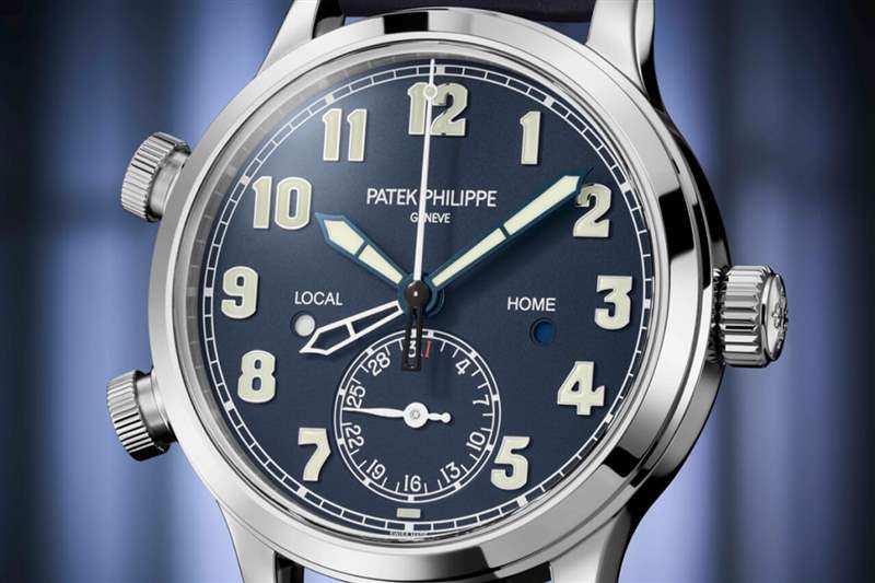 百達翡麗 Calatrava 飛行員旅行時間