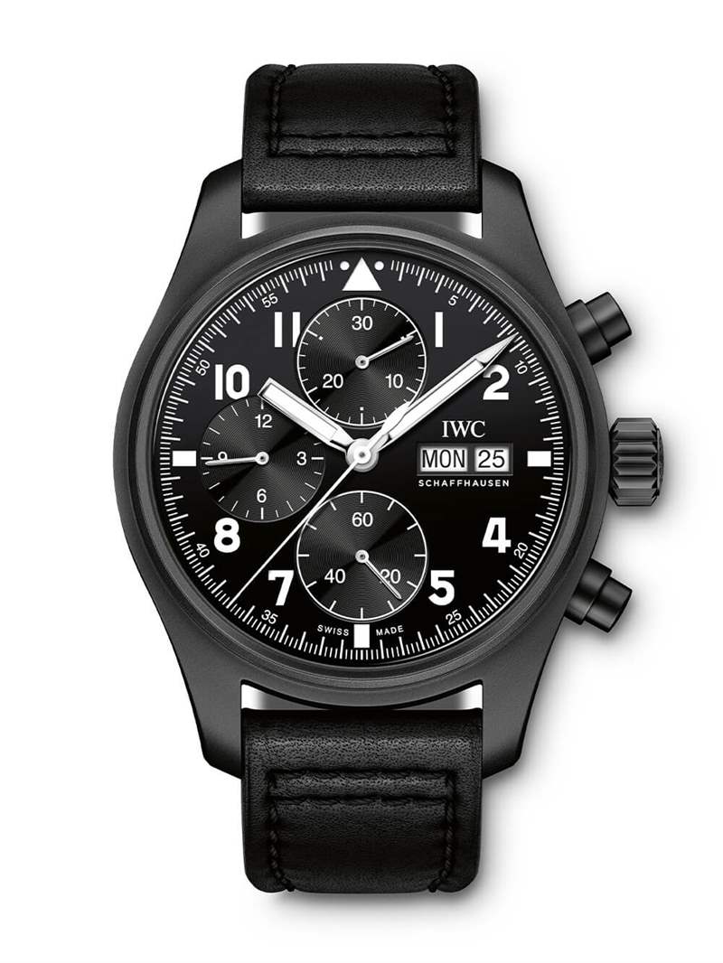 萬國沙夫豪森飛行員計時碼表“致敬 3705”IW387905-復刻表