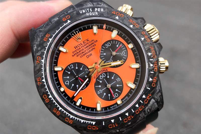 TW廠勞力士迪通拿碳纖維定制款細節評測