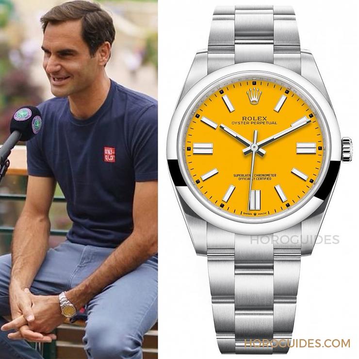 ROLEX - 回顧那些高光時刻，Roger Federer費德勒與Rolex偕伴20年