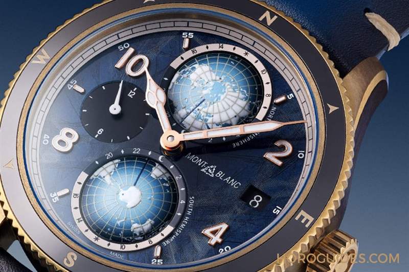 1858系列Geosphere世界時區零氧限量版1786-復刻表