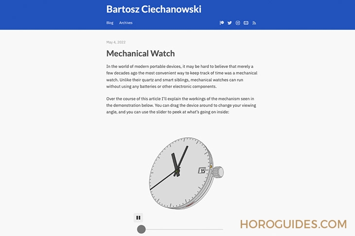 AUDEMARS PIGUET - 這是最有趣、最有互動(dòng)性的鐘表文章：來自國外表友的機(jī)芯原理全面解析