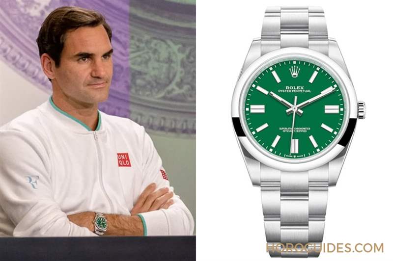ROLEX - 回顧那些高光時刻，Roger Federer費德勒與Rolex偕伴20年