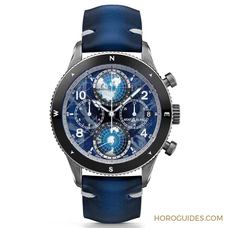 零氧!耐用、精準、不起霧|Montblanc 1858系列Geosphere世界時區(qū)零氧限量腕表的極限探險魂-復刻表