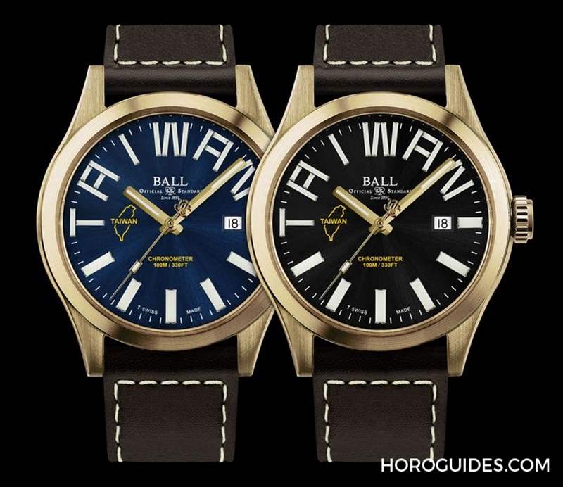 BALL WATCH - 鐵道迷注意！ 波爾表Engineer III 臺(tái)灣騰云號(hào)火車130周年紀(jì)念腕表