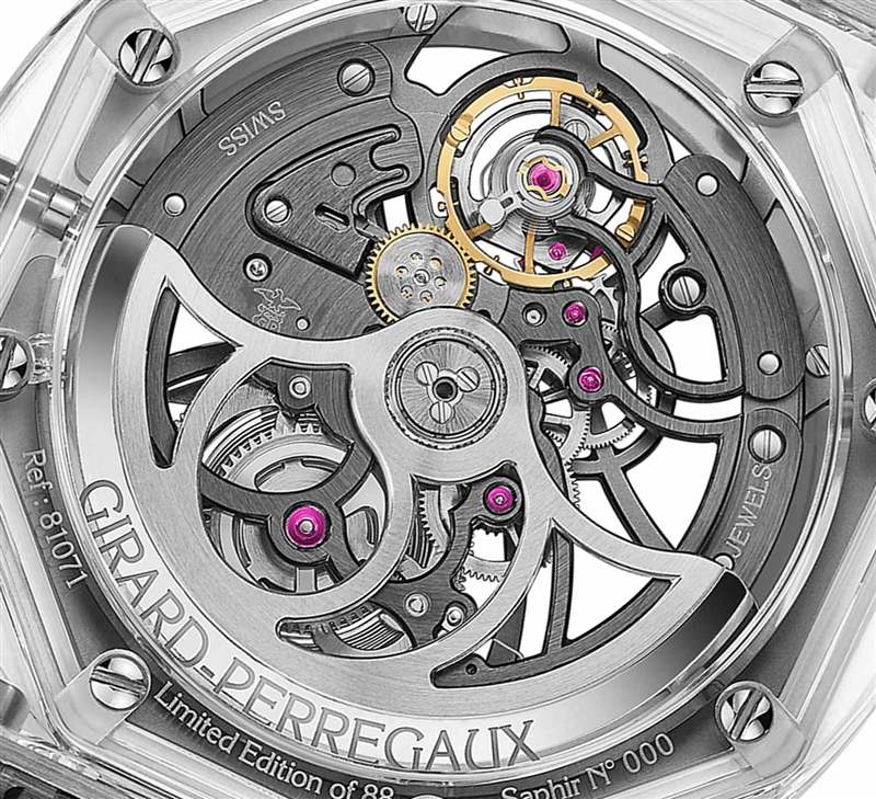 芝柏 Laureato Absolute Light 藍(lán)寶石水晶腕表-復(fù)刻表