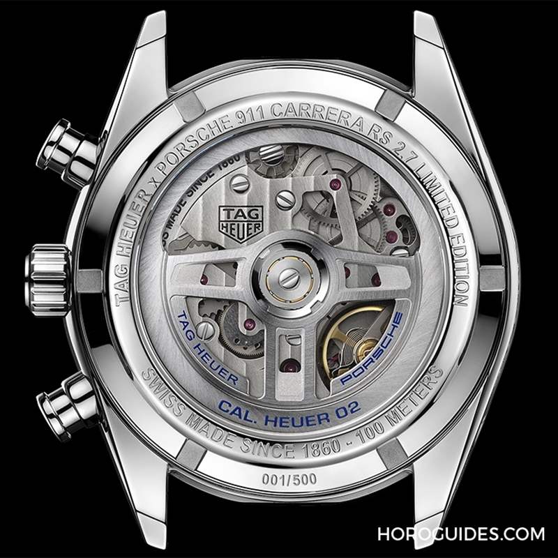 最速德國(guó)量產(chǎn)車問世50年,TAG Heuer推出Porsche 911 Carrera RS 2.7限量腕表傳神演繹-復(fù)刻表