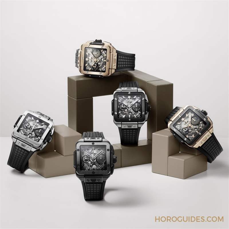 HUBLOT - 高階運(yùn)動(dòng)方表這樣搭，怎一個(gè)瀟灑了得｜Hublot Square Bang Unico計(jì)時(shí)碼表