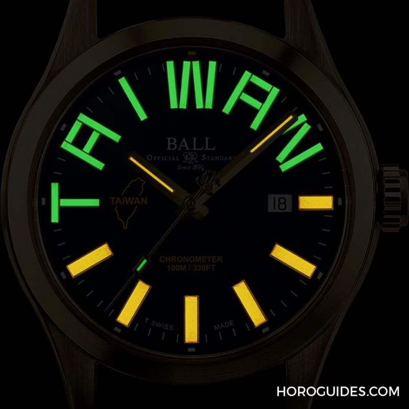 BALL WATCH - 鐵道迷注意！ 波爾表Engineer III 臺(tái)灣騰云號(hào)火車130周年紀(jì)念腕表