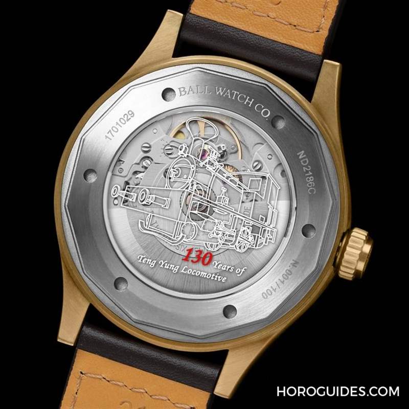 BALL WATCH - 鐵道迷注意！ 波爾表Engineer III 臺(tái)灣騰云號(hào)火車130周年紀(jì)念腕表