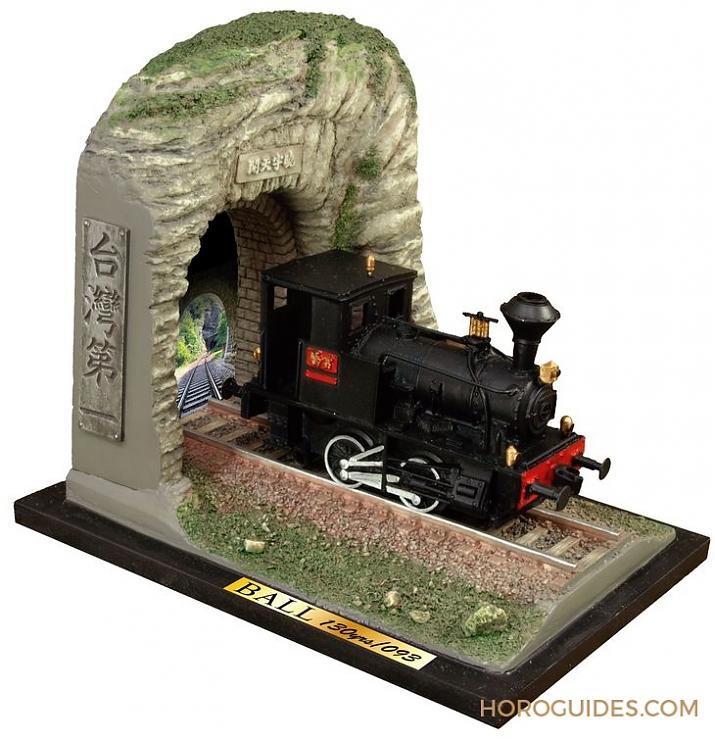 BALL WATCH - 鐵道迷注意！ 波爾表Engineer III 臺(tái)灣騰云號(hào)火車130周年紀(jì)念腕表