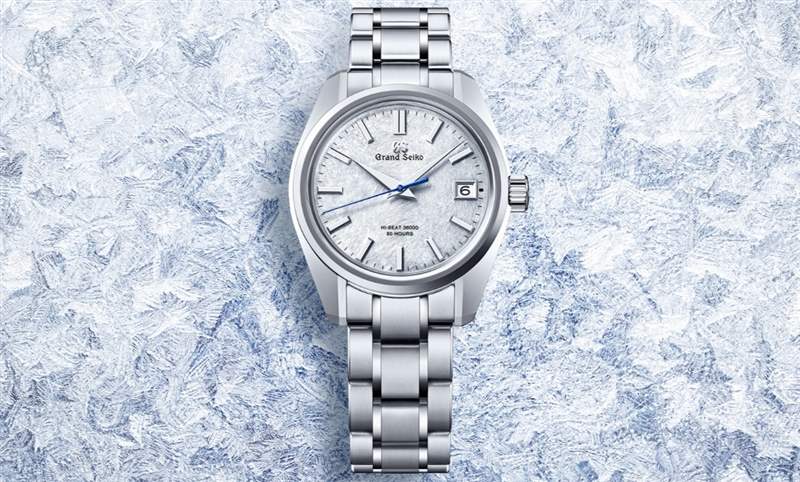 淡藍面盤呈現巖手山「融雪」美景，Grand Seiko 44GS首款白鋼材質