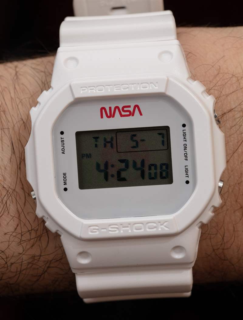 動(dòng)手操作:卡西歐 G-Shock DW5600 NASA 手表-復(fù)刻表