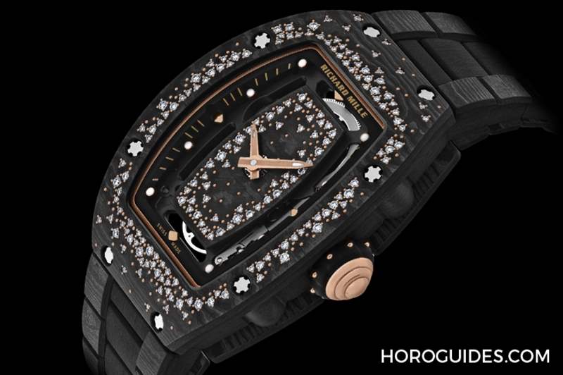 碳纖維鑲嵌鉆石的明暗共生之美|RICHARD MILLE RM 07-01 INTERGALACTIC星系推出4款新作-復(fù)刻表