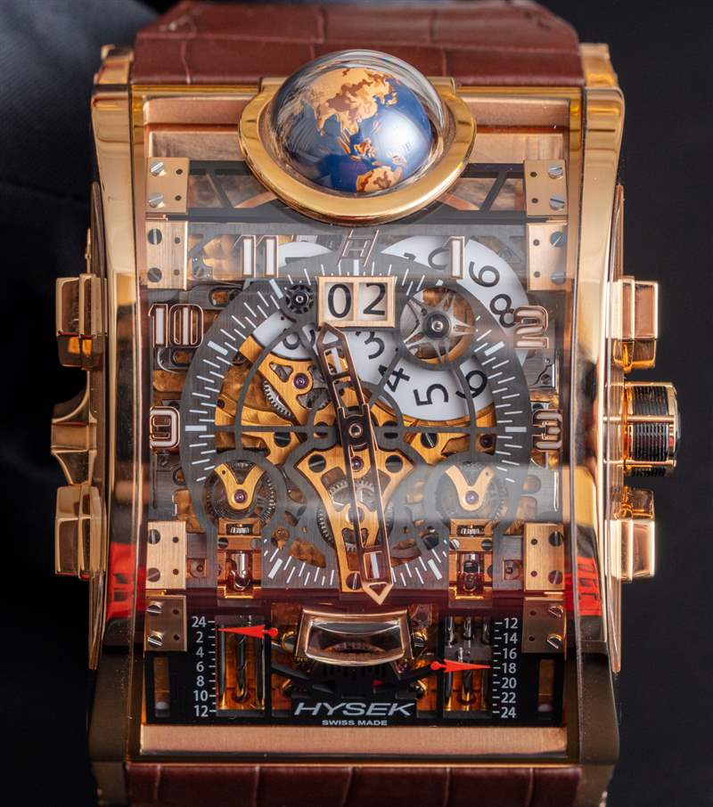 不再生產:550,000 美元 Hysek Colosso GMT 三問腕表 不再生產:550,000 美元 Hysek Colosso GMT 三問腕表-復刻表