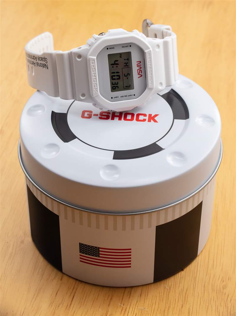動(dòng)手操作:卡西歐 G-Shock DW5600 NASA 手表-復(fù)刻表