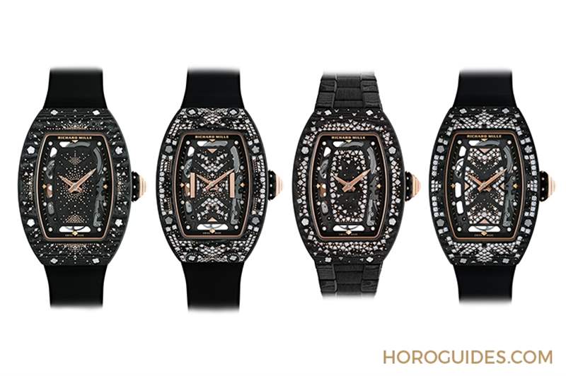 碳纖維鑲嵌鉆石的明暗共生之美|RICHARD MILLE RM 07-01 INTERGALACTIC星系推出4款新作-復(fù)刻表
