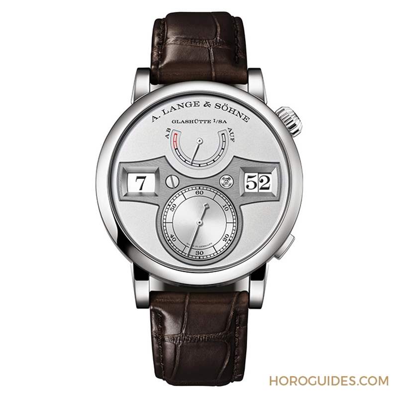 A. LANGE & S?HNE - 朗格Zeitwerk升級二代版本，新增小時快調按鈕、72小時動力更長
