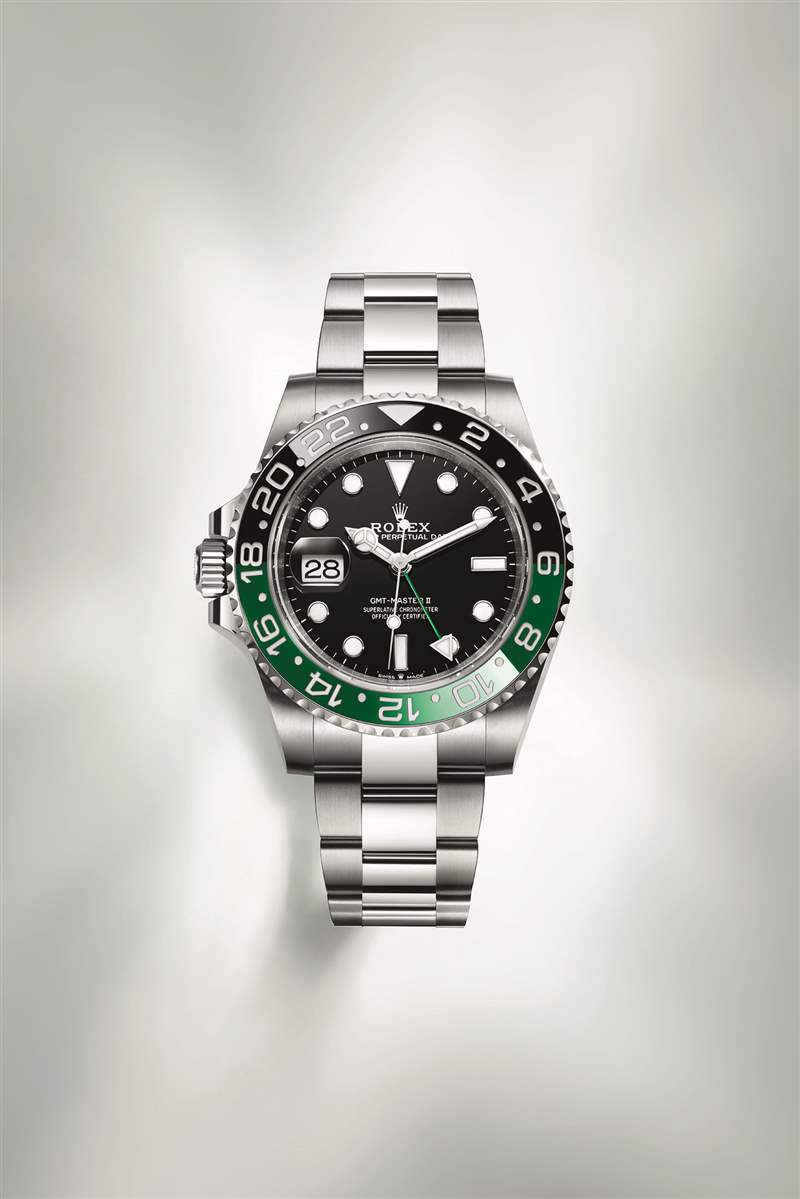 隆重推出勞力士GMT-Master II Ref.?126720VTNR：帶綠色和黑色邊框的左手型號-復(fù)刻表