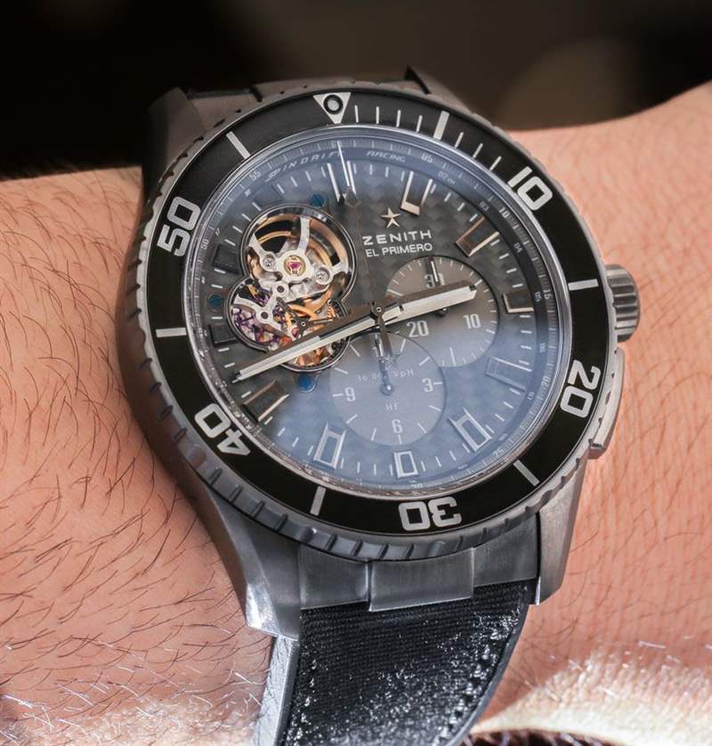 真力時El Primero Stratos Spindrift賽車腕表上手體驗-復刻表