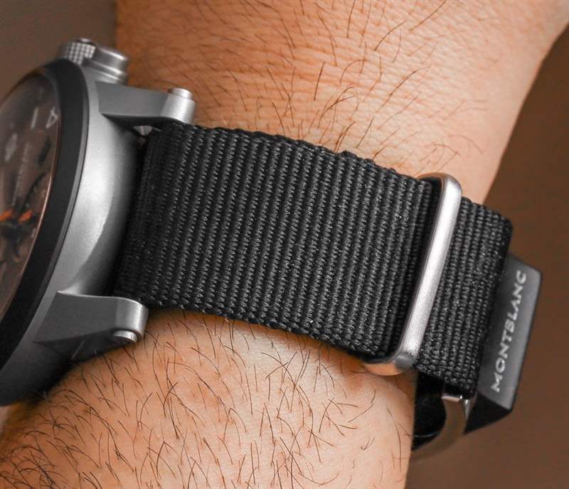 萬寶龍e-Strap智能表帶,適用于Timewalker手表動手操作-復(fù)刻表