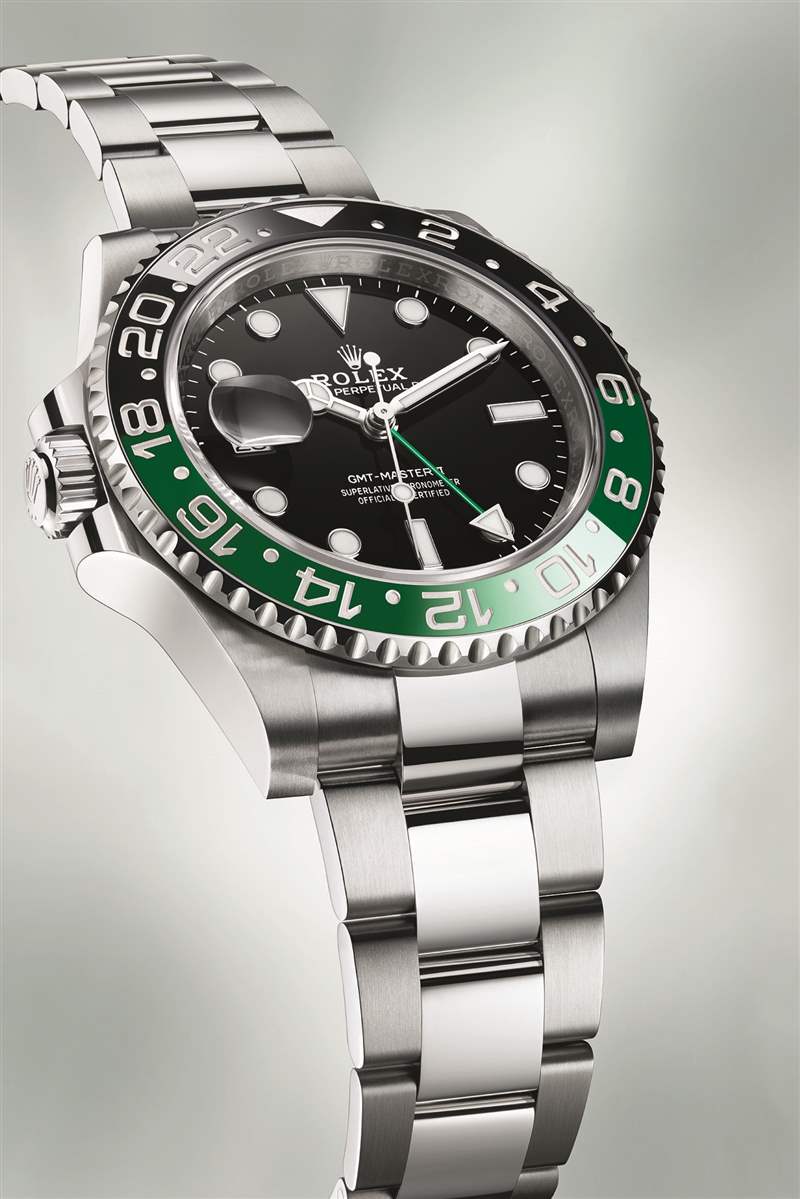 隆重推出勞力士GMT-Master II Ref.?126720VTNR：帶綠色和黑色邊框的左手型號-復(fù)刻表