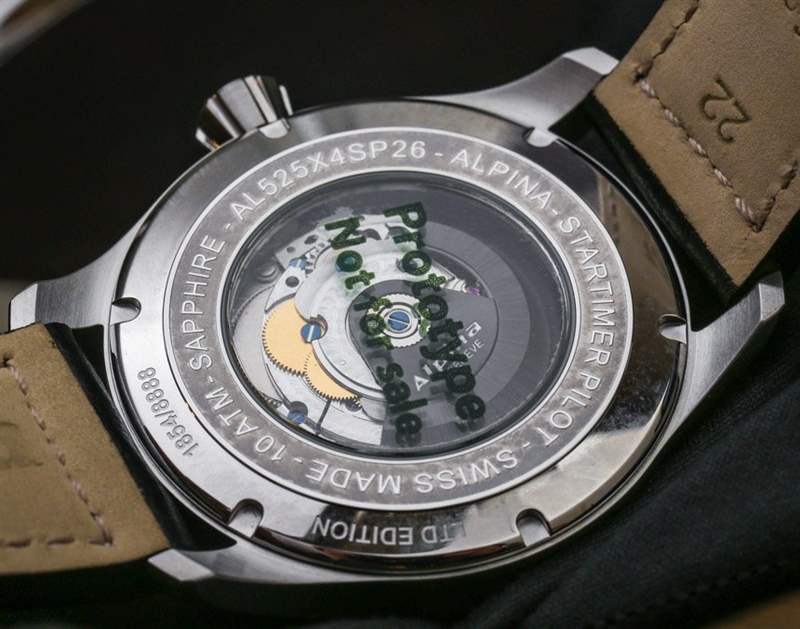 Alpina Startimer飛行員自動(dòng)手表2014年動(dòng)手-復(fù)刻表