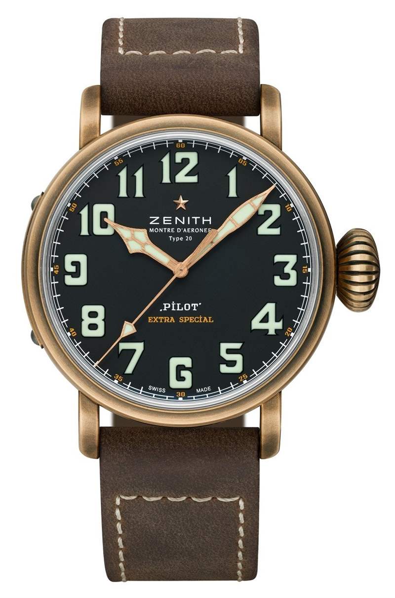 真力時Pilot Type 20 Extra Special青銅腕表上手體驗(yàn)-復(fù)刻表
