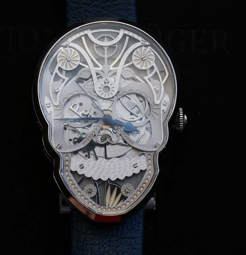 Fiona Krüger骷髏手表動(dòng)手實(shí)踐-復(fù)刻表