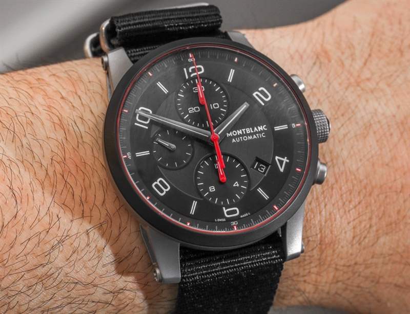 萬寶龍e-Strap智能表帶,適用于Timewalker手表動手操作-復(fù)刻表