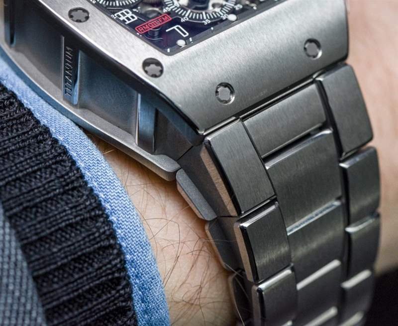 理查德米勒RM 011 Felipe Massa腕表搭配全新鈦金屬表鏈-復刻表