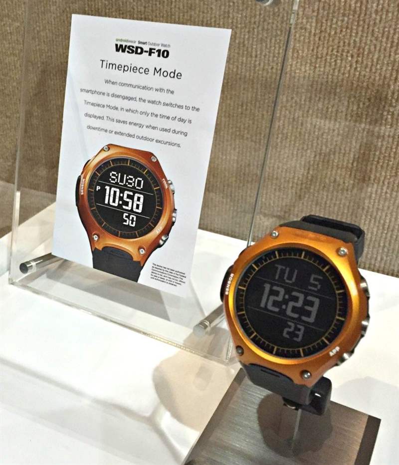 卡西歐的新款WSD-F10智能手表選對了嗎?-復(fù)刻表