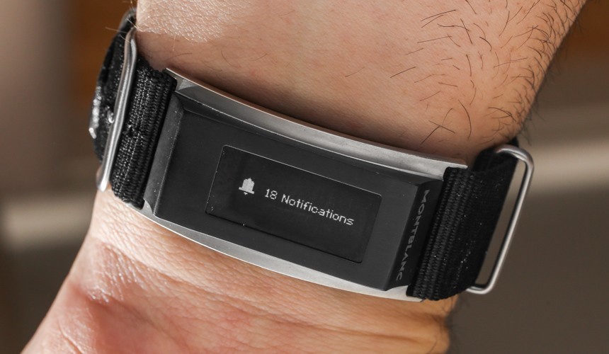 萬寶龍e-Strap智能表帶,適用于Timewalker手表動手操作-復(fù)刻表