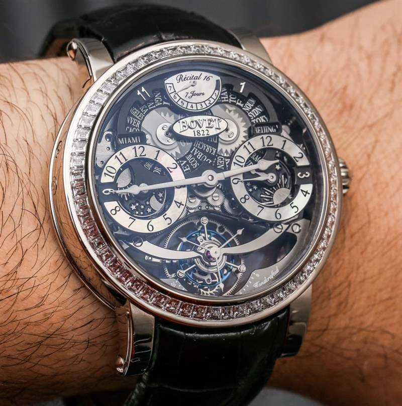 Bovet Recital 16三時區陀飛輪腕表上手體驗-復刻表