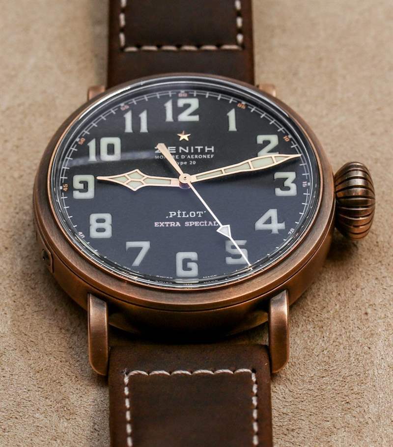 真力時Pilot Type 20 Extra Special青銅腕表上手體驗(yàn)-復(fù)刻表