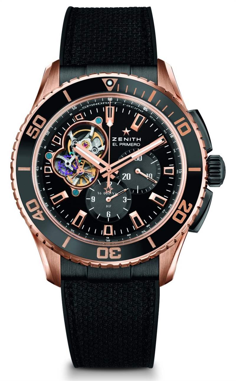 真力時El Primero Stratos Spindrift賽車腕表上手體驗-復刻表