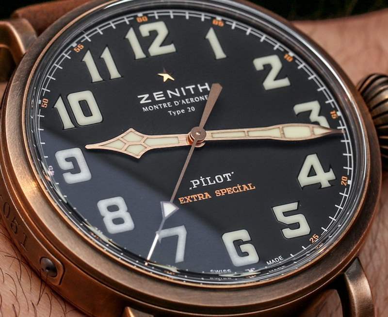 真力時Pilot Type 20 Extra Special青銅腕表上手體驗(yàn)-復(fù)刻表