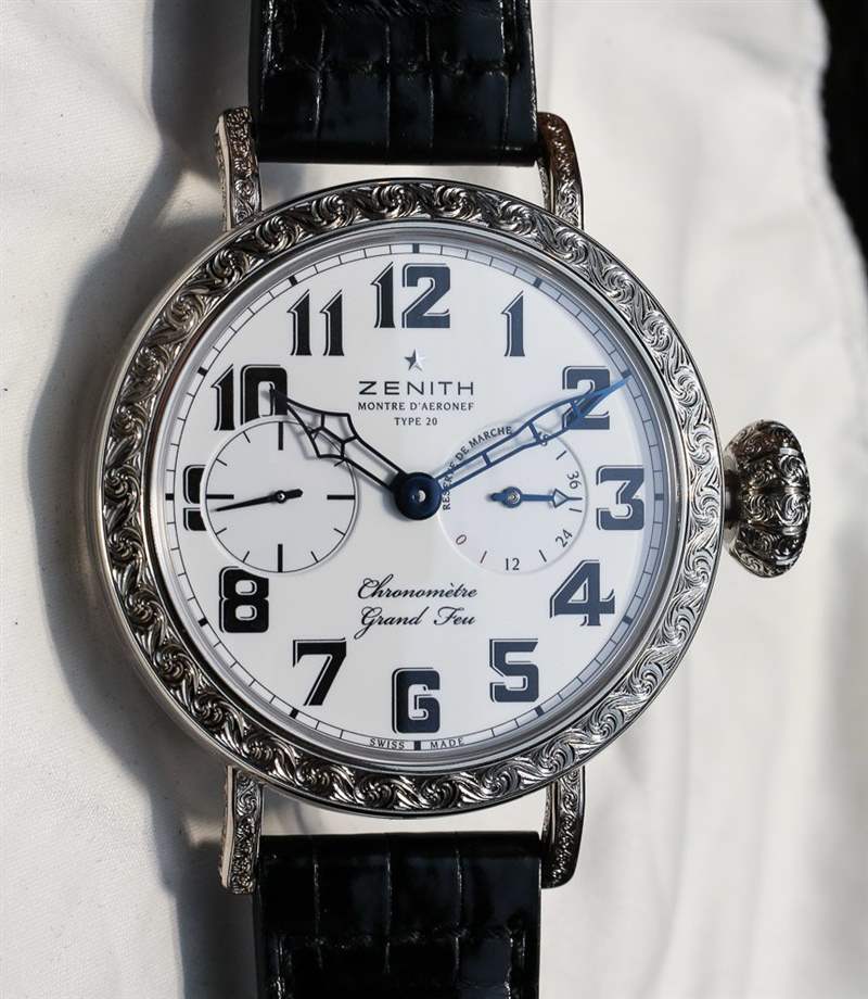 真力時(shí)Pilot Type 20 Grand Feu腕表上手體驗(yàn):真正的收藏品-復(fù)刻表
