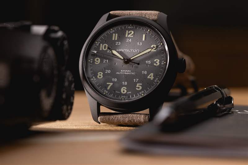 推出全新漢密爾頓卡其野戰系列鈦金屬自動腕表,演繹經典設計-復刻表