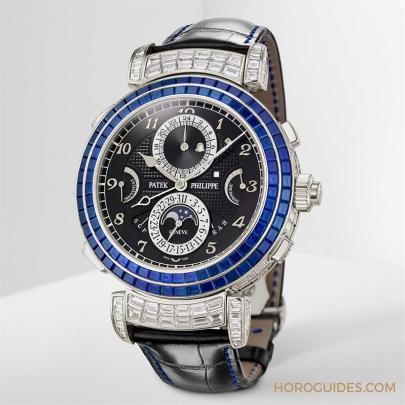 表王旗艦級經典表款寶石滿鑲亮相|百達翡麗Ref. 6300大師報時腕表與Ref. 5271萬年歷計時碼表-復刻表