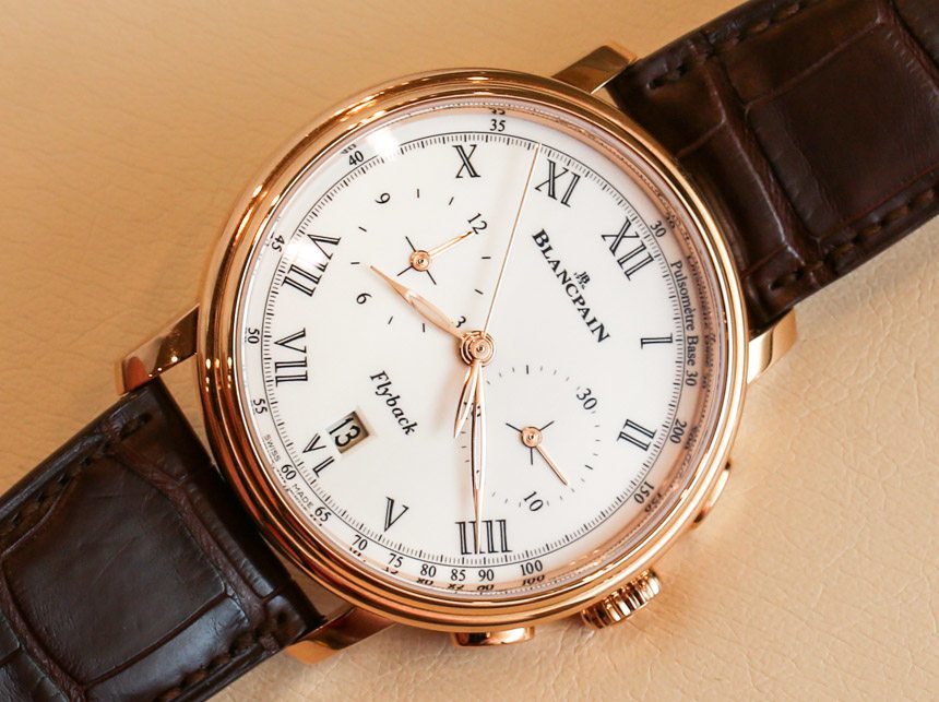 寶珀Villeret脈搏計飛返計時腕表上手-復刻表