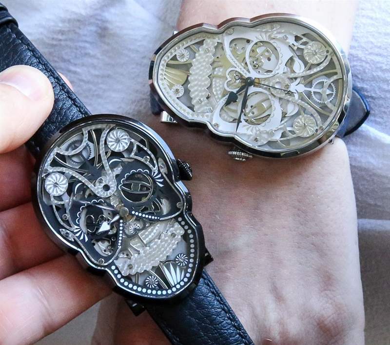 Fiona Krüger骷髏手表動(dòng)手實(shí)踐-復(fù)刻表