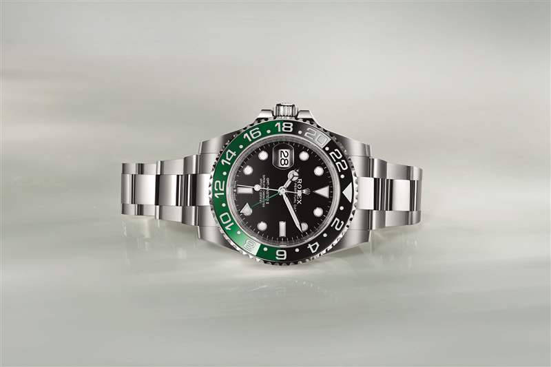 隆重推出勞力士GMT-Master II Ref.?126720VTNR：帶綠色和黑色邊框的左手型號-復(fù)刻表