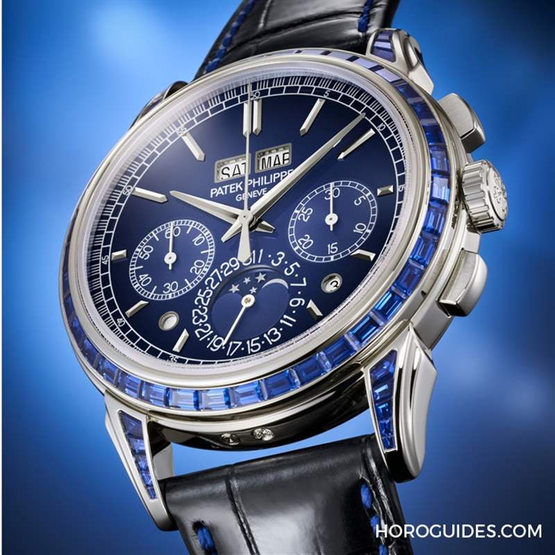 表王旗艦級經典表款寶石滿鑲亮相|百達翡麗Ref. 6300大師報時腕表與Ref. 5271萬年歷計時碼表-復刻表