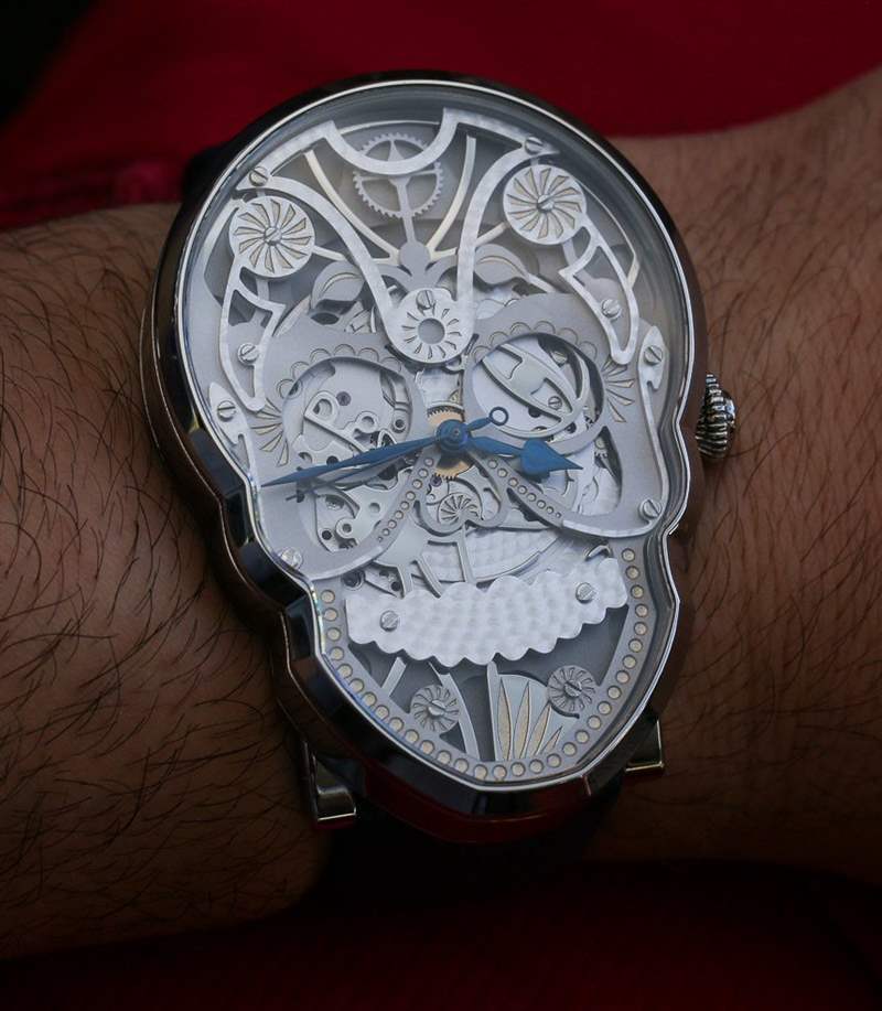 Fiona Krüger骷髏手表動(dòng)手實(shí)踐-復(fù)刻表