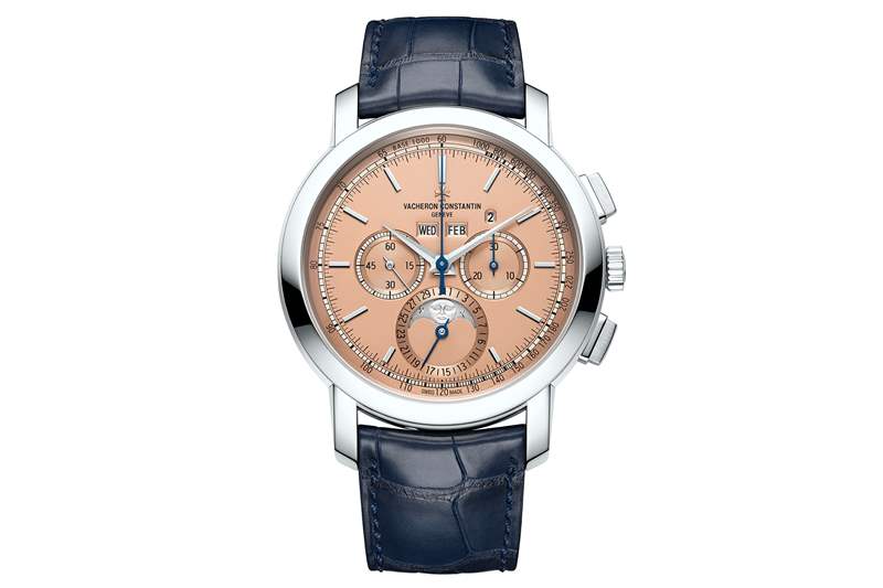 隆重推出江詩丹頓Traditionnelle萬年歷計時碼表-復刻表