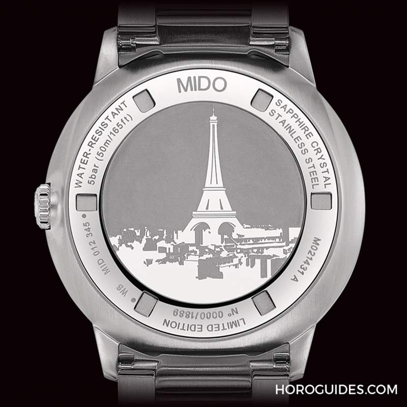 MIDO - MIDO美度表「靈感源于建筑」20周年香榭系列限量表壓軸登場(chǎng)