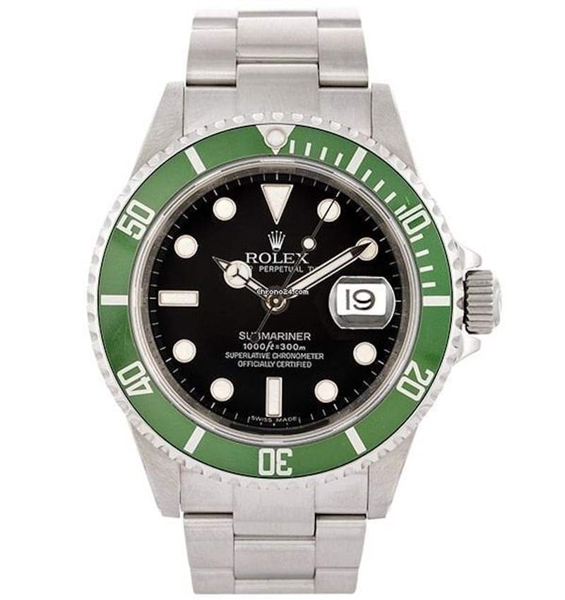 二手全新的尖頭4 16610LV目前價格約25,000美金（折合約HKD 195,220）。 （chrono24.hk）