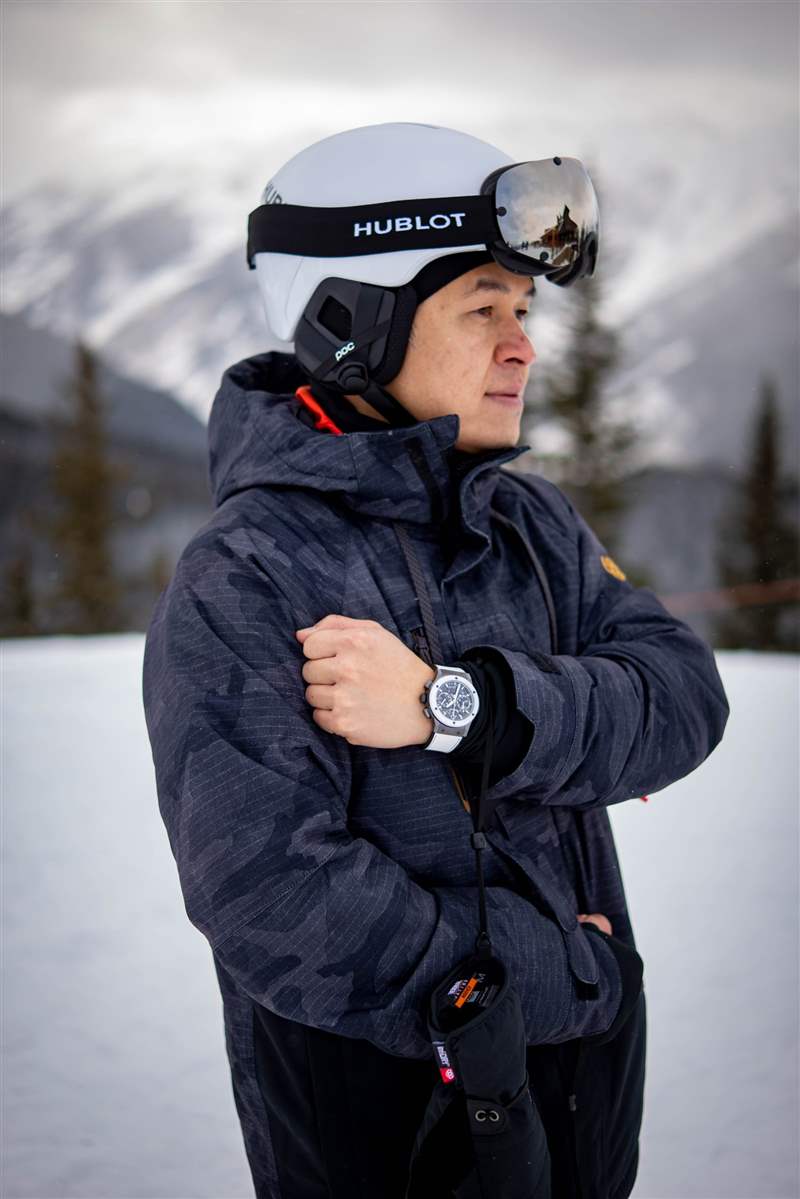 佩戴宇舶表的男士