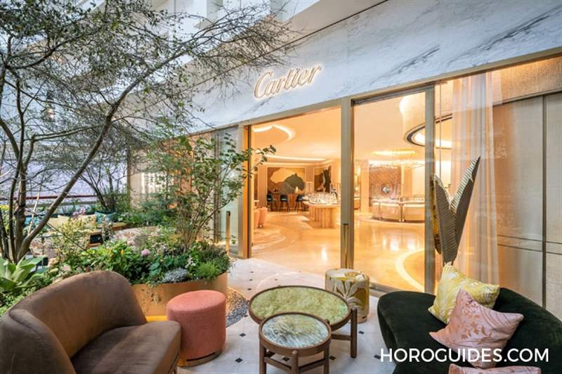 隱身在至高地標里的世外桃源,Cartier臺北101旗艦店-復刻表